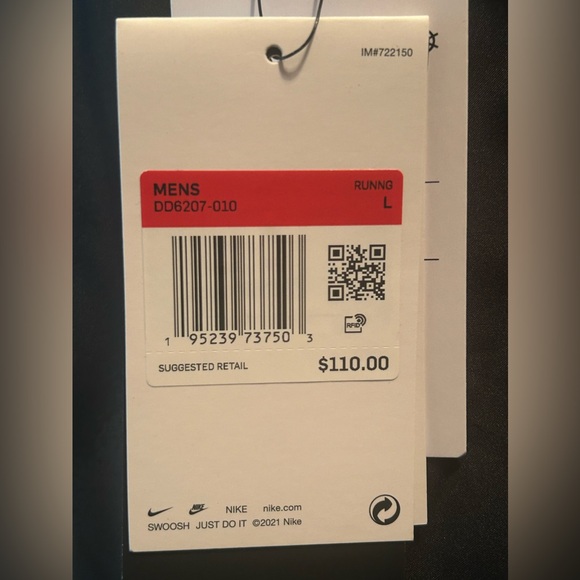 Nike Aero Layer Wild Run Reversible Repel Running Vest Men’s Sz L DD6207-010 NWT - Picture 7 of 7